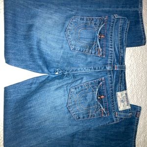 True religion straight leg jeans